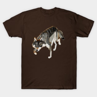 Dark European Wolf T-Shirt